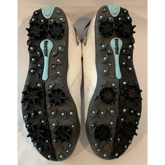 Footjoy LoPro Collection Womens 6M Soft Spike Golf Shoes White Leather Mesh - Picture 3 of 16